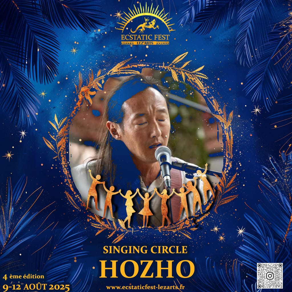 Hozho Chant Médecine & Marylou Aféa - Cercles de Chants | Lez'Art Festival 2025 Hozho Chant Médecine et Marylou Aféa animant un cercle de chants au Lez'Art Festival 2025.