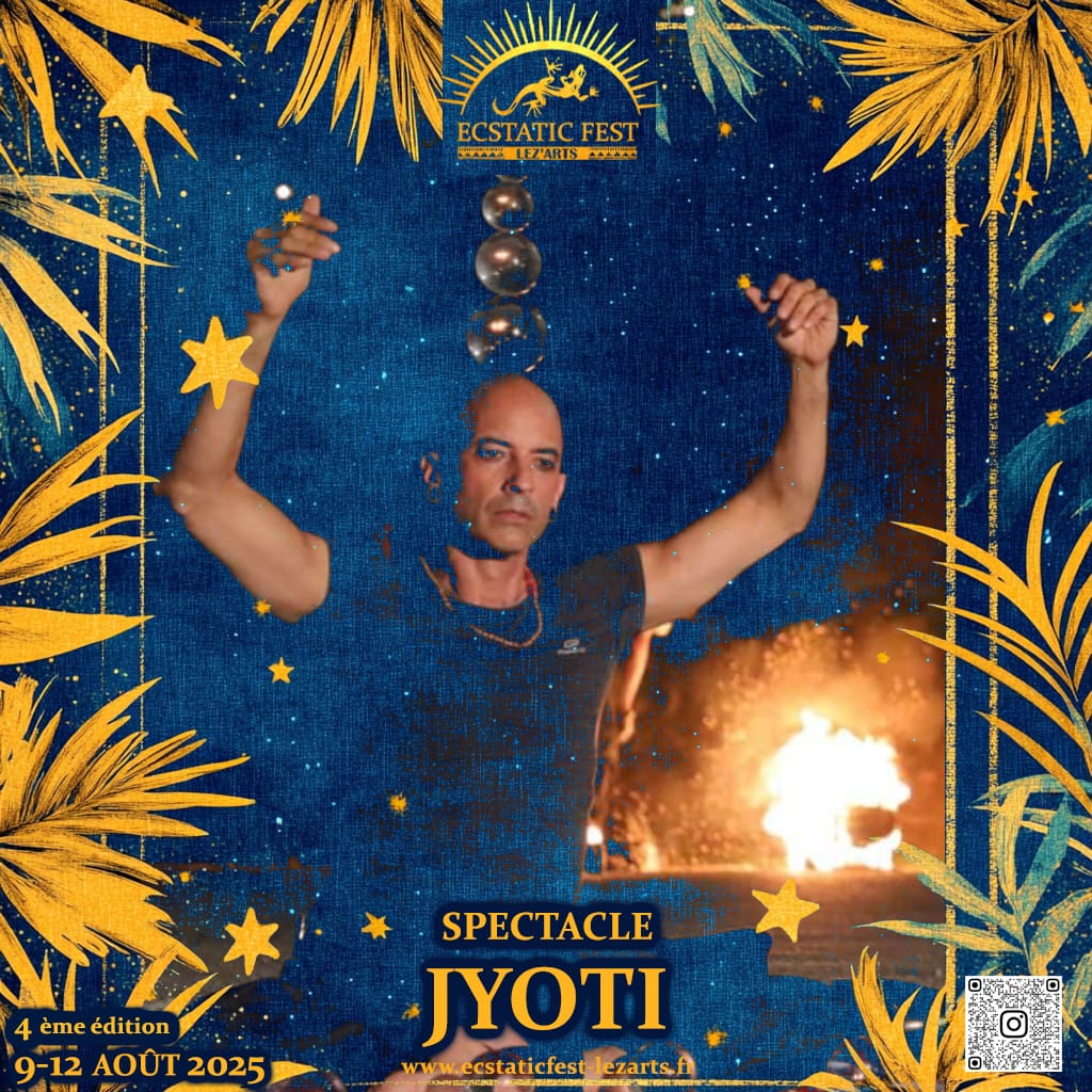 JYOTI - Miracle de l'Équilibre | Lez'Art Festival JYOTI réalisant une performance de jonglage de contact et danse de feu au Lez'Art Festival.