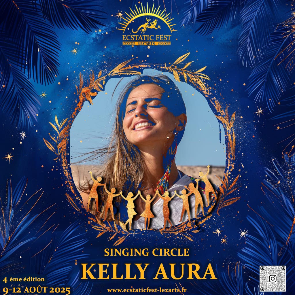 Kelly Aura - Affiche Officielle | Lez'Art Festival 2025 Affiche officielle du Lez'Art Festival 2025 mettant en avant Kelly Aura