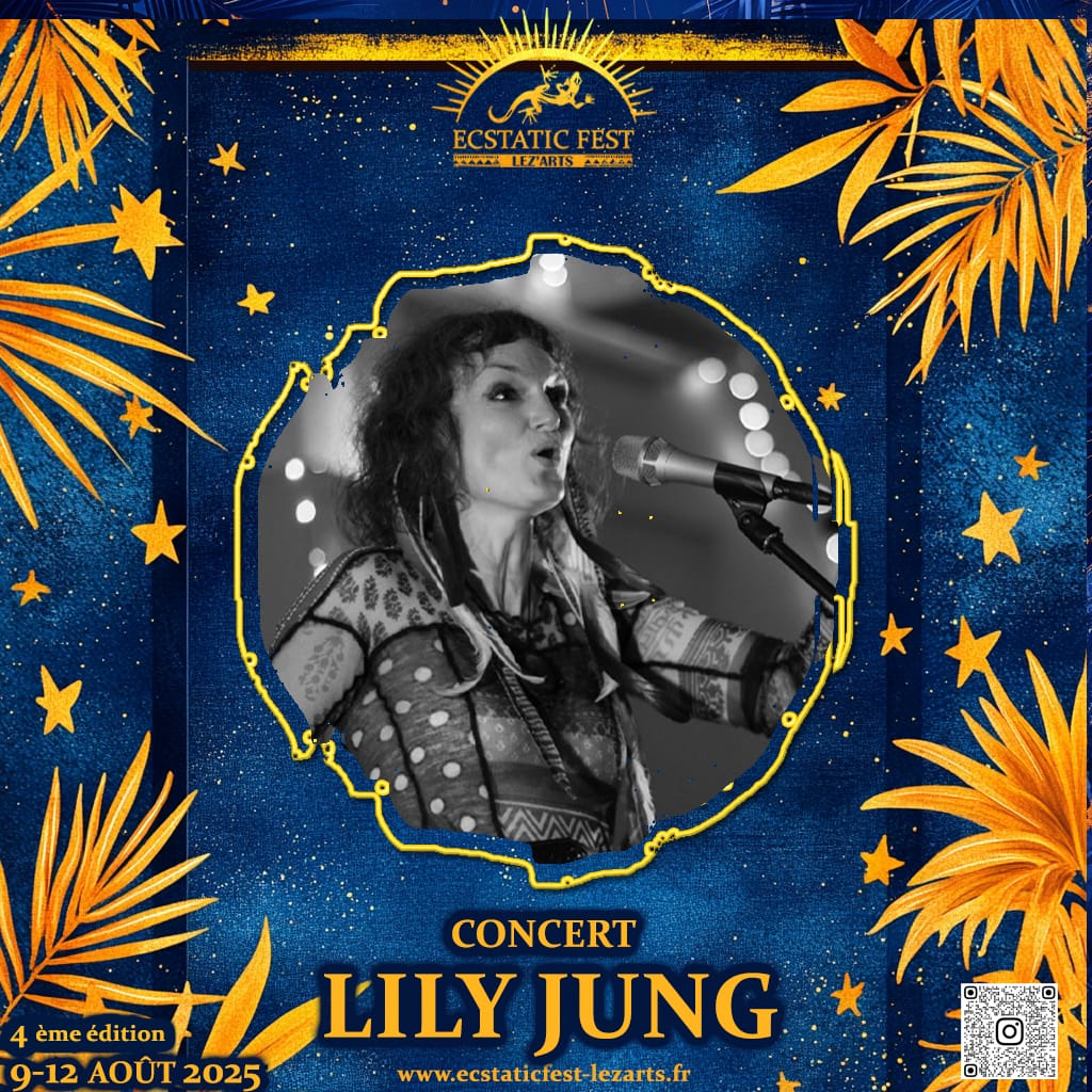 Lily Jung - Affiche Officielle | Lez'Art Festival 2025 Affiche officielle du Lez'Art Festival 2025 mettant en avant Lily Jung