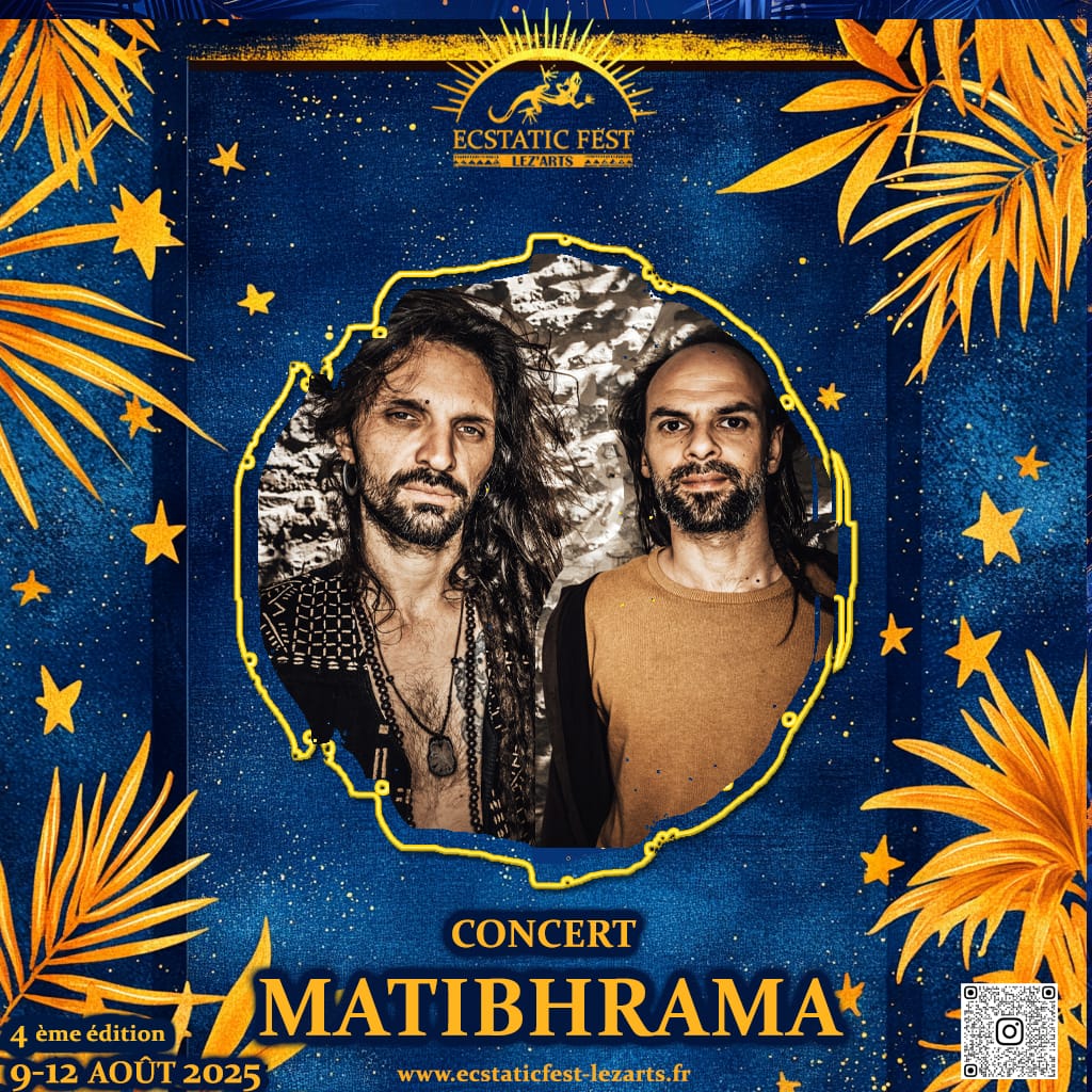 Matibrhama - Affiche Officielle | Lez'Art Festival 2025 Affiche officielle du Lez'Art Festival 2025 mettant en avant Matibrhama