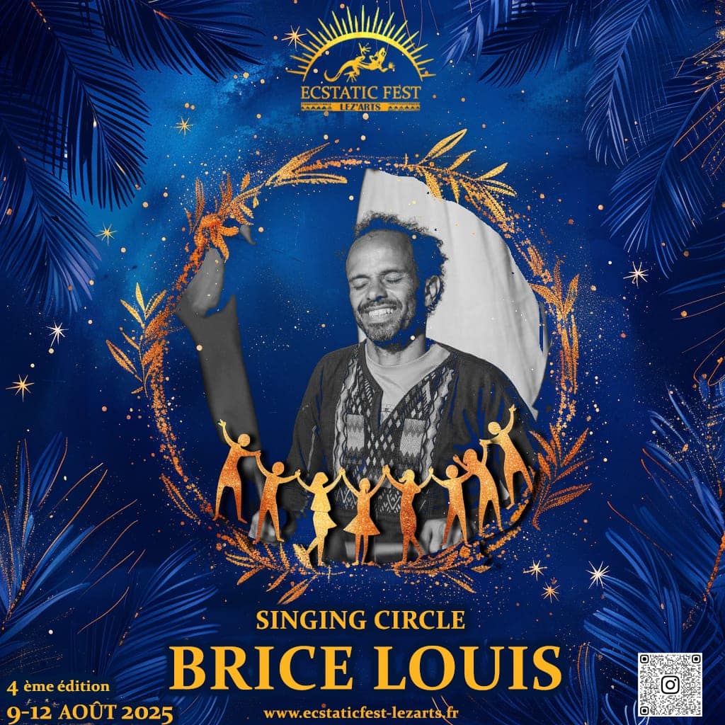 Brice Louis - Affiche Officielle | Lez'Art Festival 2025 Affiche officielle du Lez'Art Festival 2025 mettant en avant Brice Louis