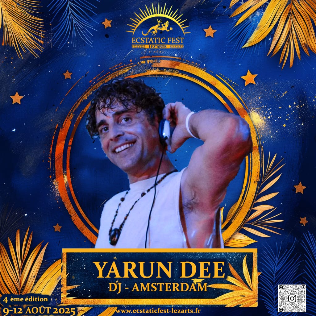 DJ Yarun Dee - Ecstatic Dance | Lez’Art Festival DJ Yarun Dee en performance live au Lez’Art Festival, mixant des rythmes envoûtants pour une danse extatique inoubliable