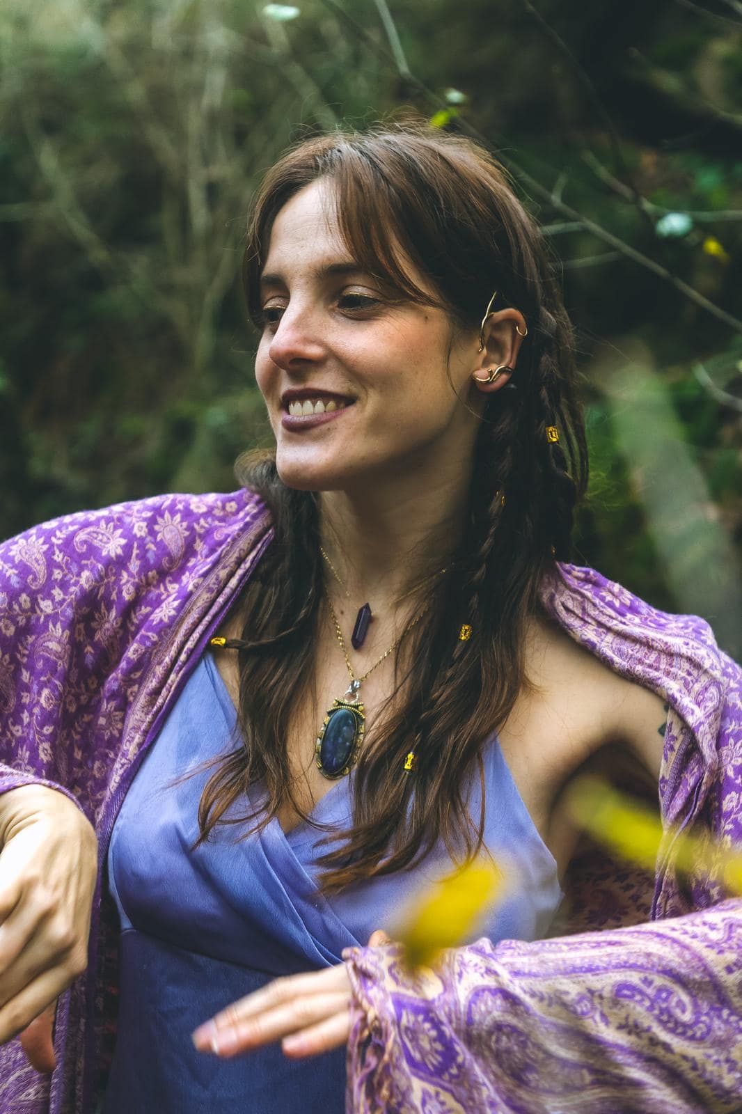 Portrait de Nina Fenöra, artiste et DJ Ecstatic Dance | Lez’Art Festival 2025